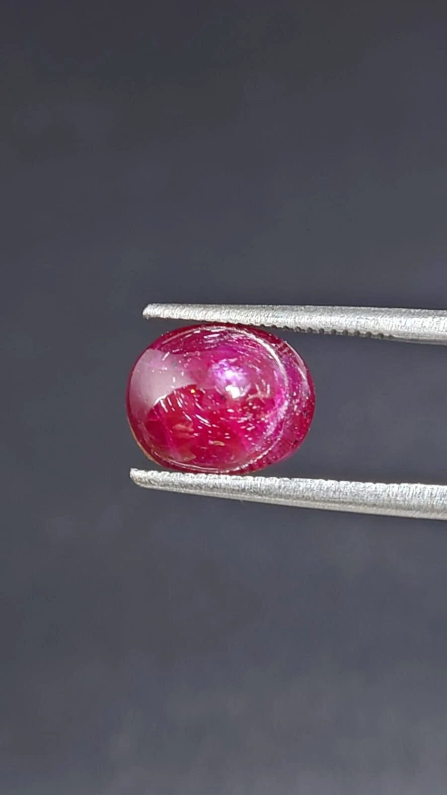 3.77ct Natural Ruby From Kashmir — view 4
